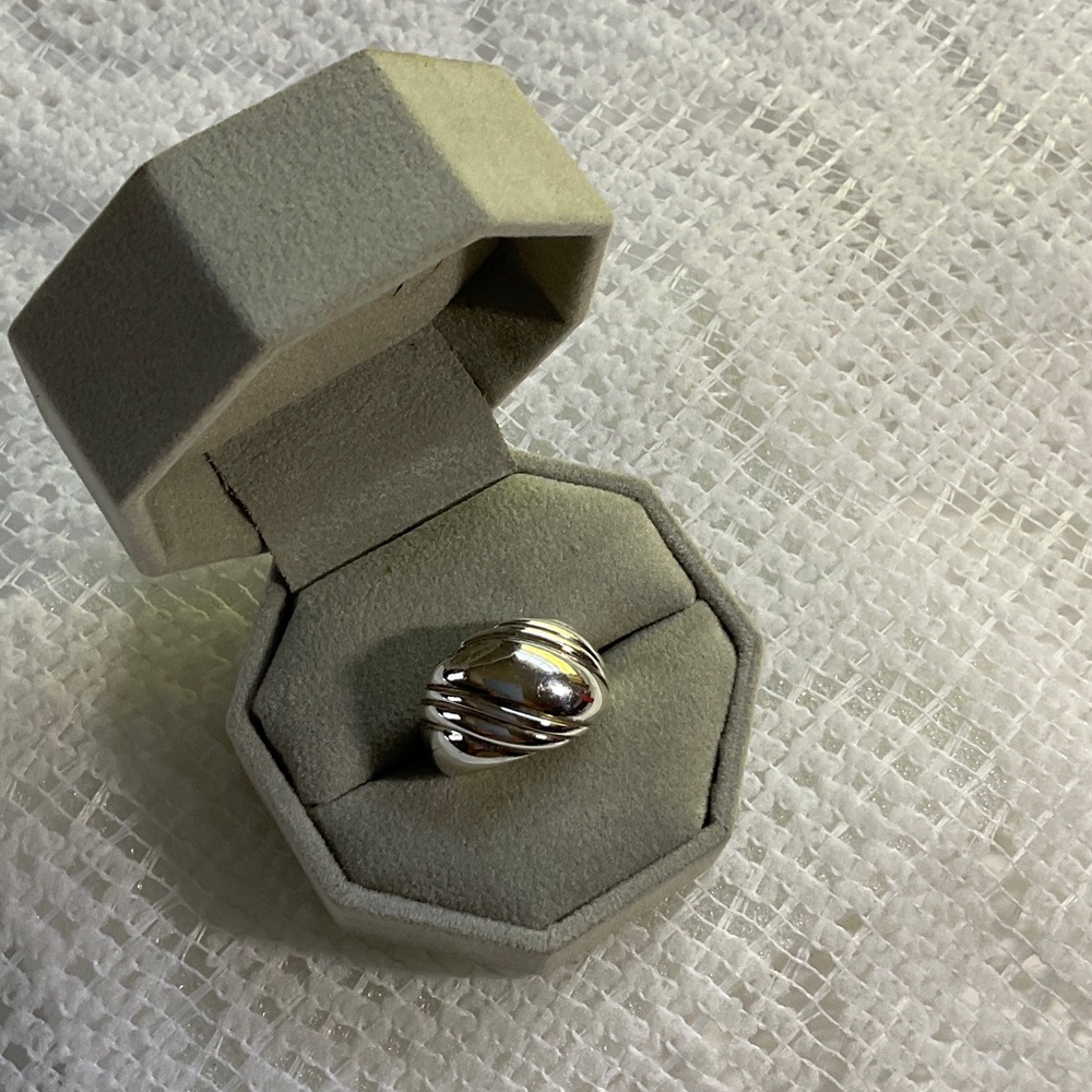 Vintage Sterling Silver Kabana Dome Ring